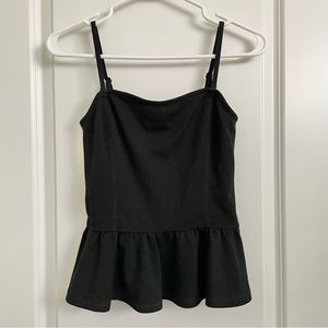 Garage Peplum Top